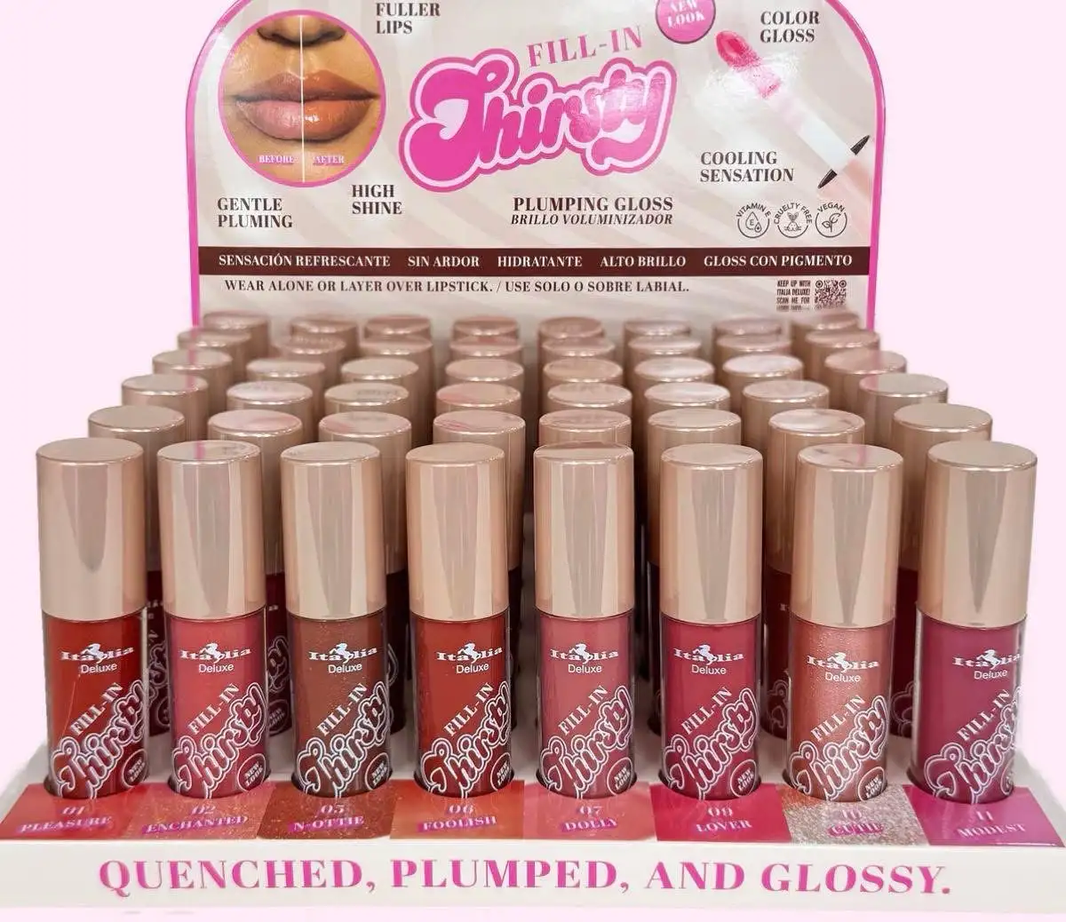 FILL-IN Thirsty plumping gloss italia deluxe  3