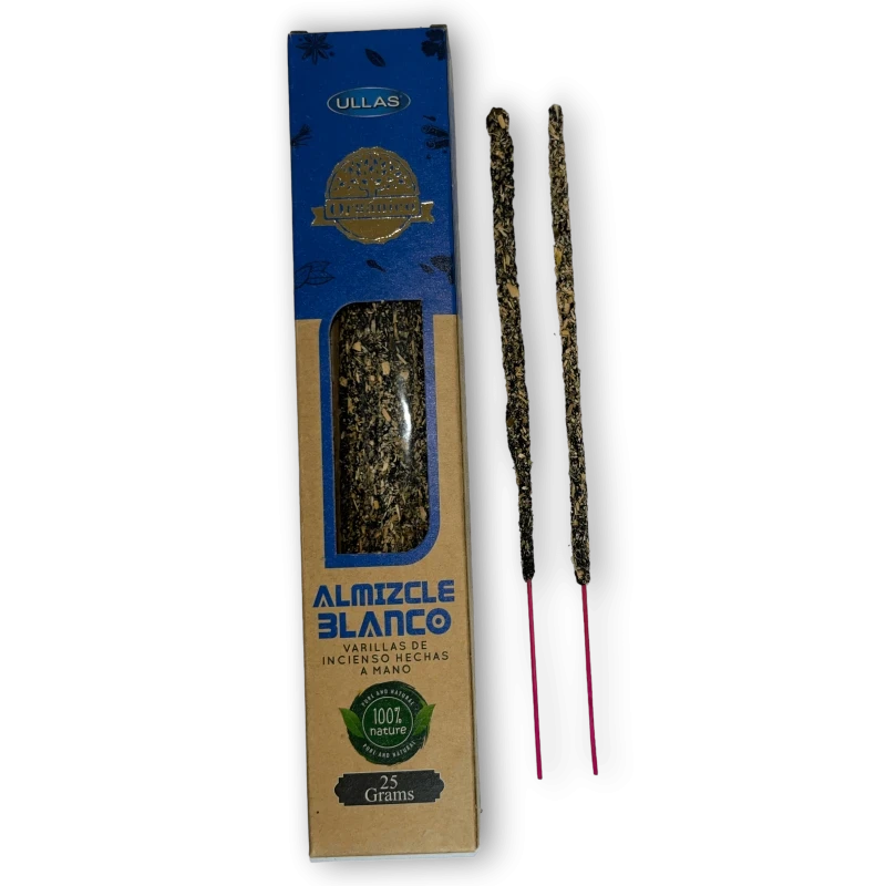 Incienso Organico Ullas Almizcle Blanco
