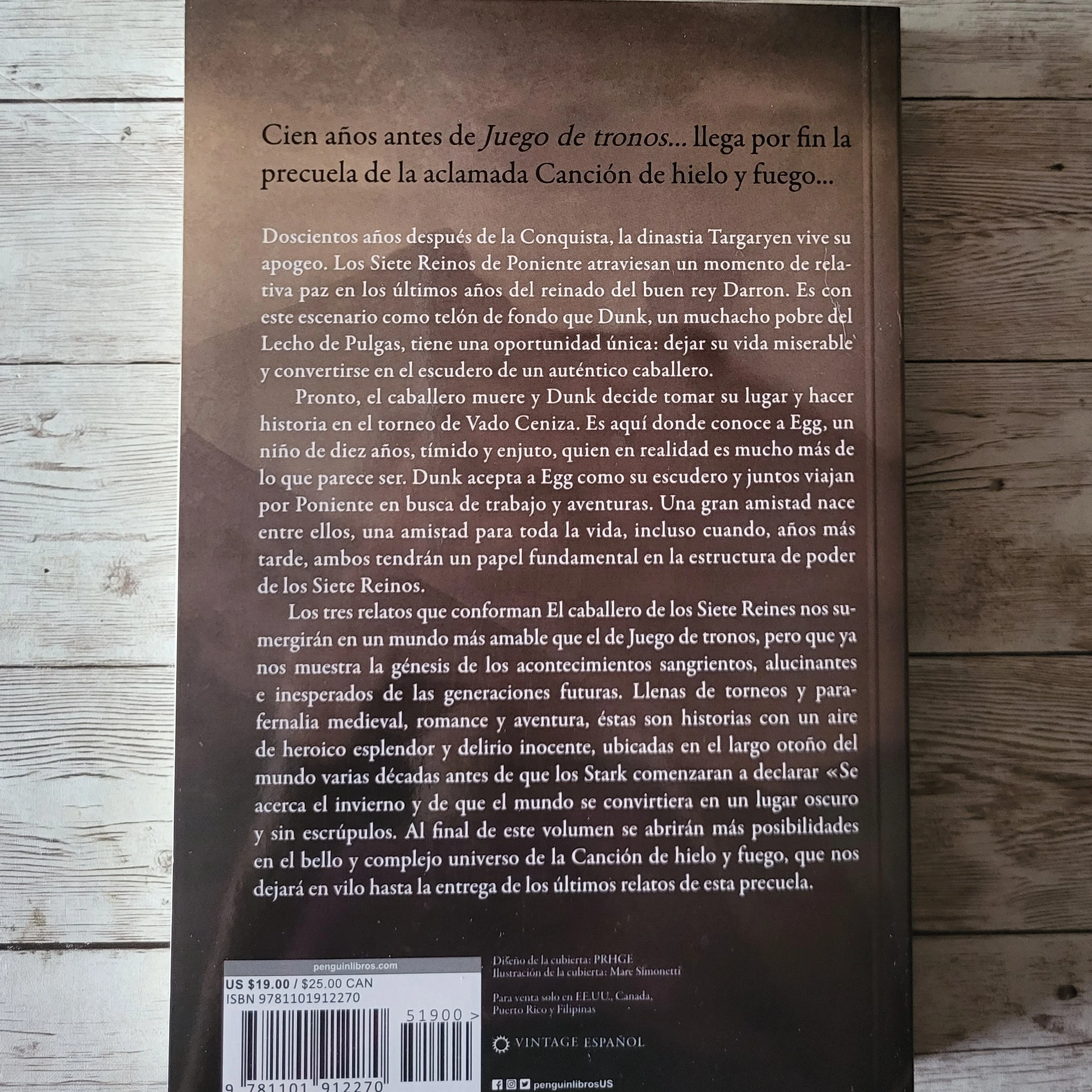El caballero de los siete reinos / George R.R. Martin / Ficción / Fantasia / Aventura 2