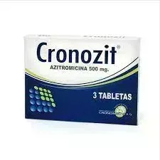 CRONOZIT 500 MG X 3 TAB AZITROMICINA CRONOMED