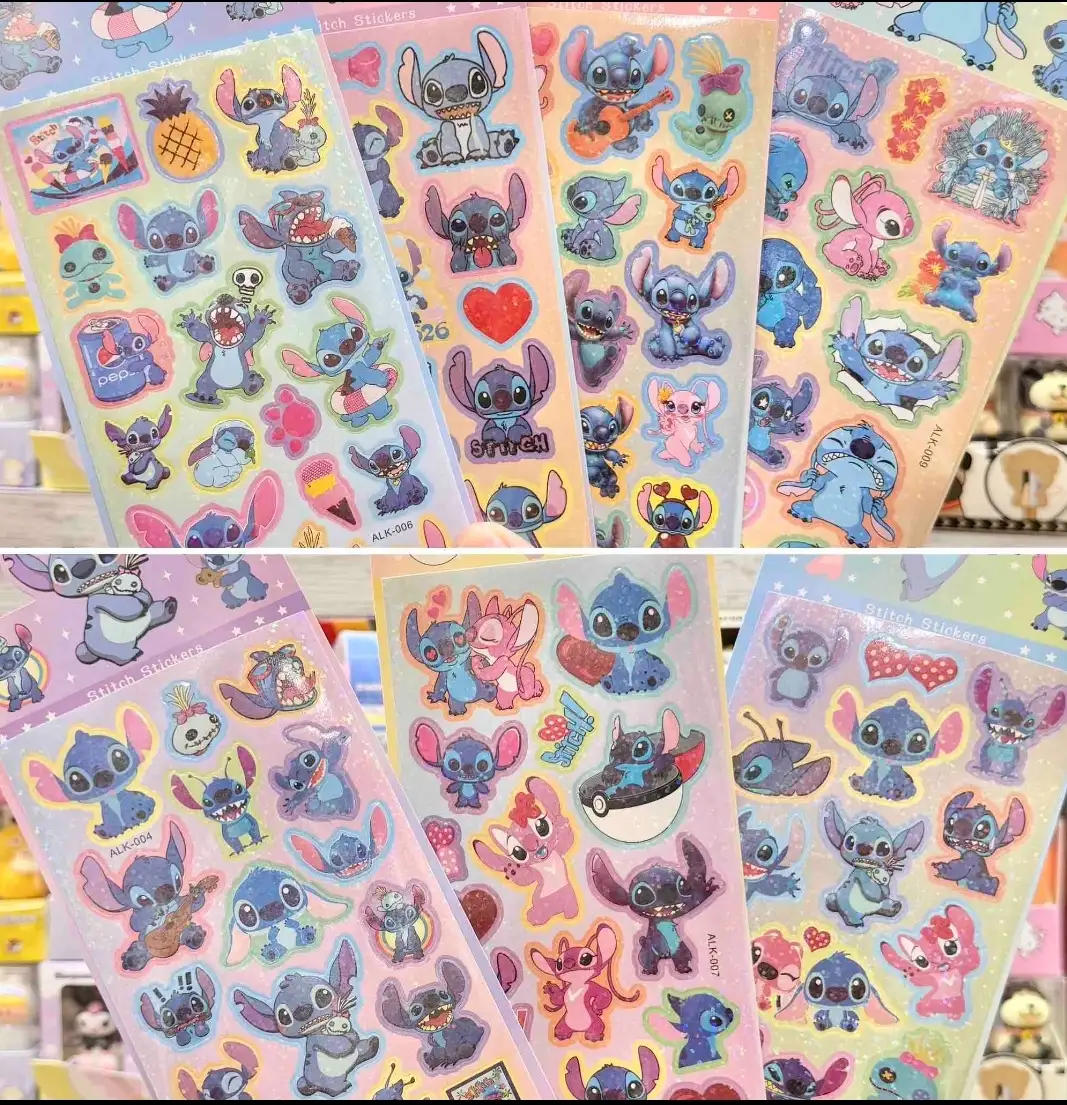 Stickers Stitch Lámina  2