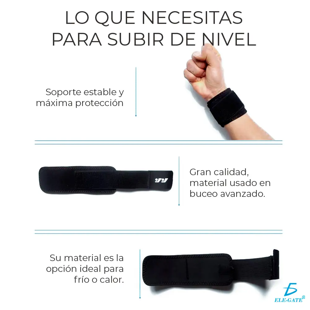 Muñequera Para Lesiones Y Entrenamiento  3