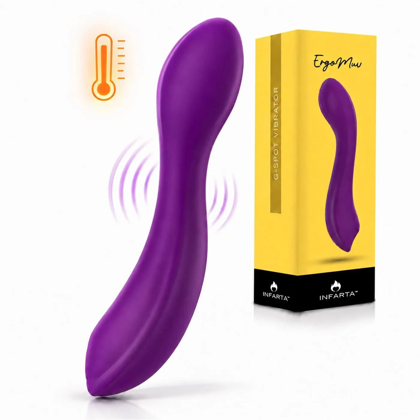 Vibrador Ergomuv con Temperatura