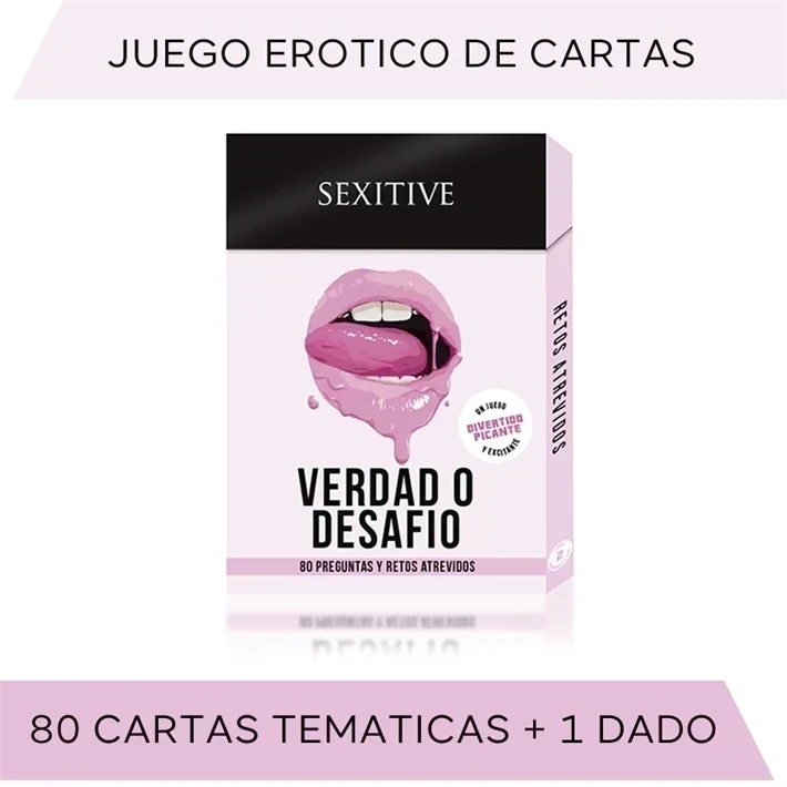 Juego de cartas Verdad Desafío