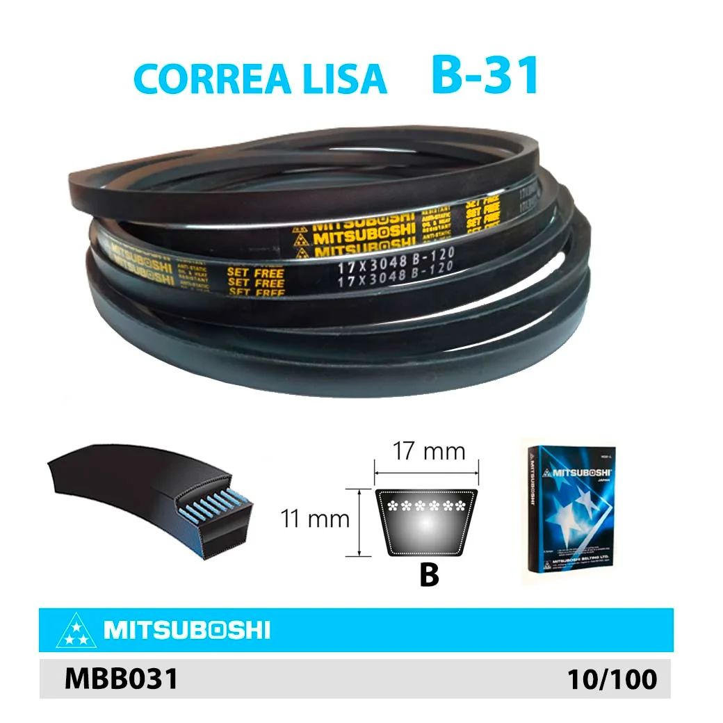 CORREA MITSUBOSHI (17 x 775) B-31