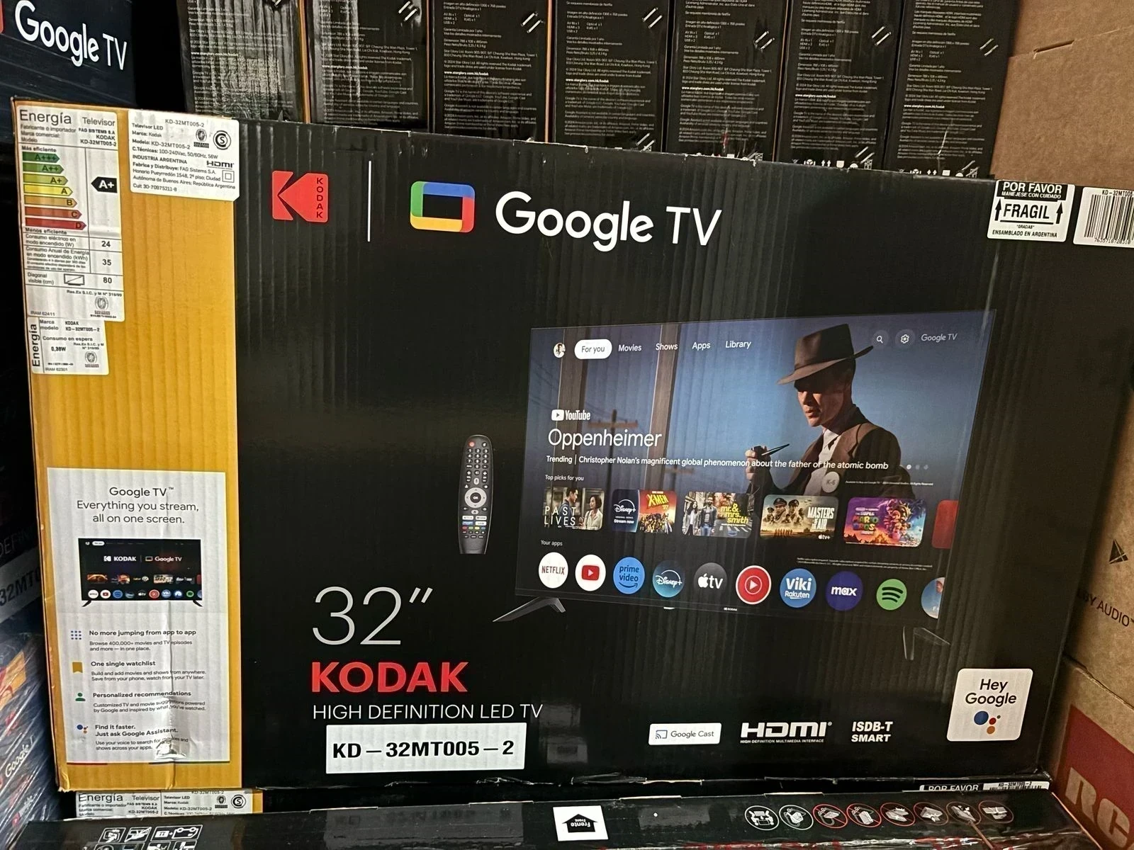 SMART TV KODAK LED 32" C/GOOGLE TV KD-32MT005-2