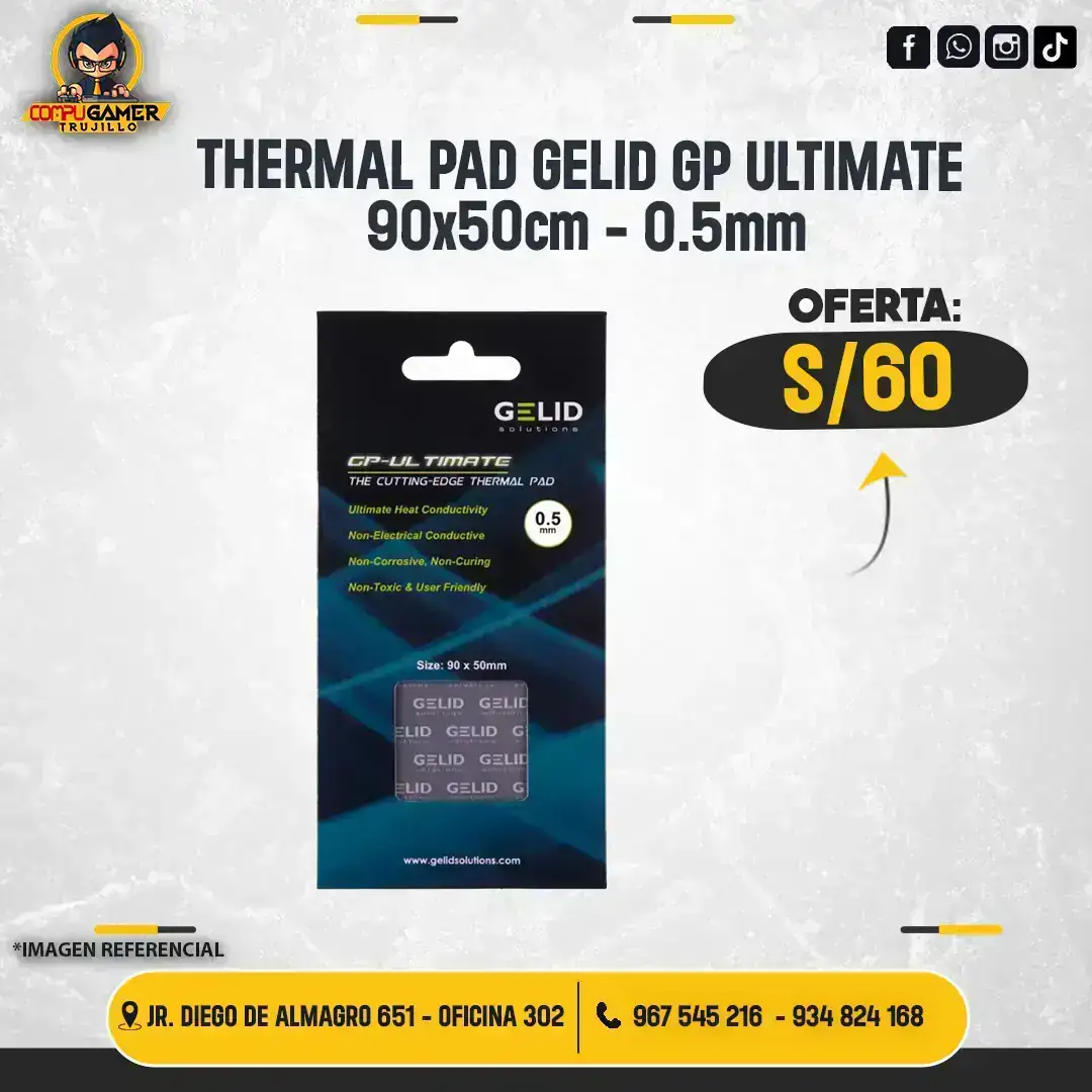 THERMAL PAD GELID GP ULTIMATE 90x50cm - 0.5mm