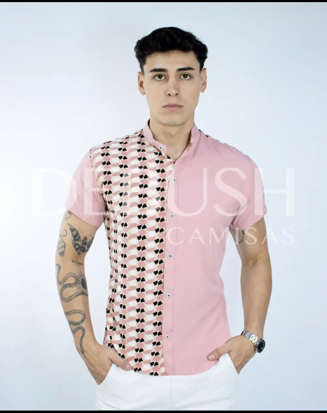 Camisa en seda francesa 