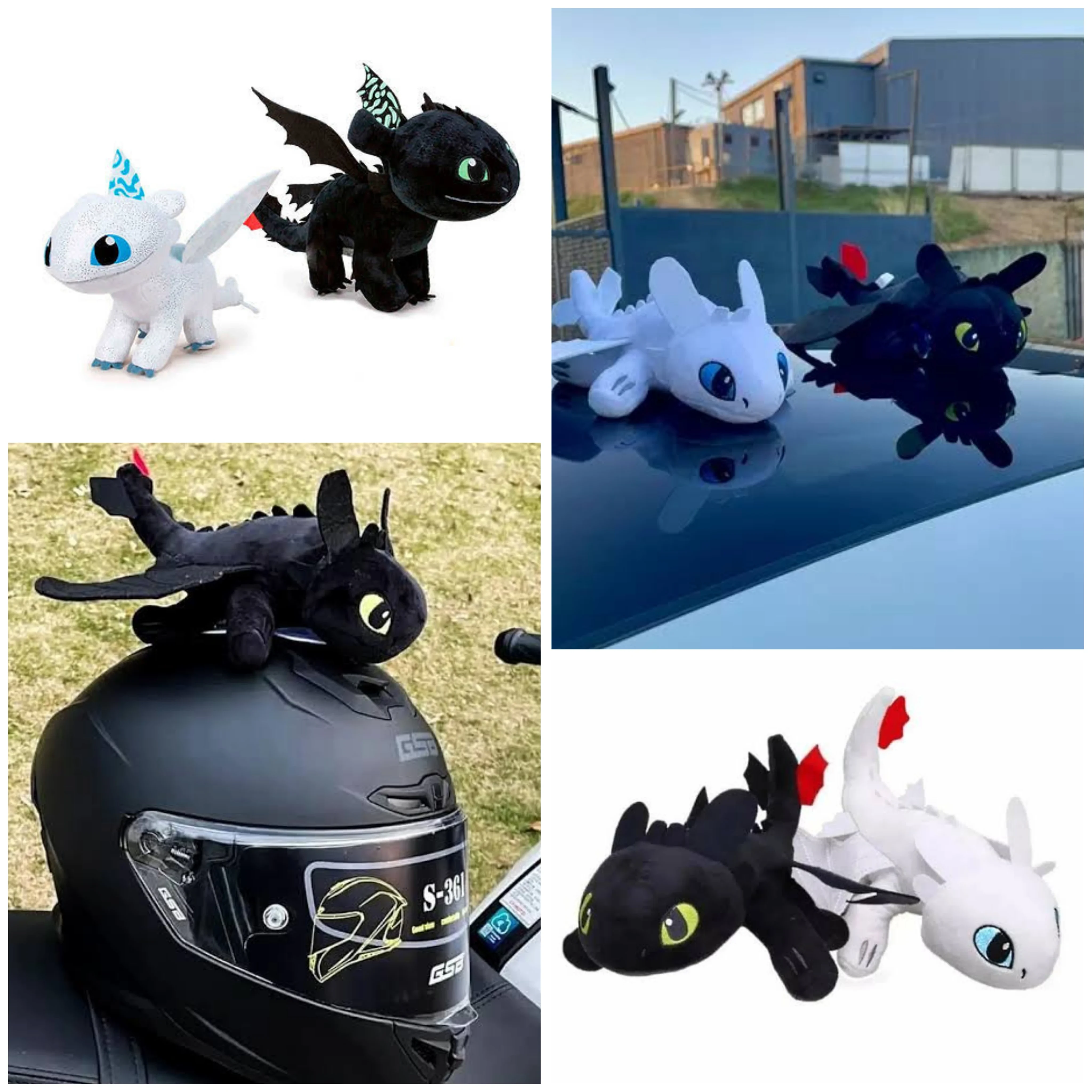 PELUCHE PARA CASCO