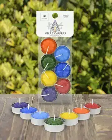 Velas AROMÁTICAS x7 Chakras/ 7 arcángeles 