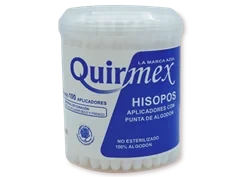 Hisopos 100pz bote quirmex