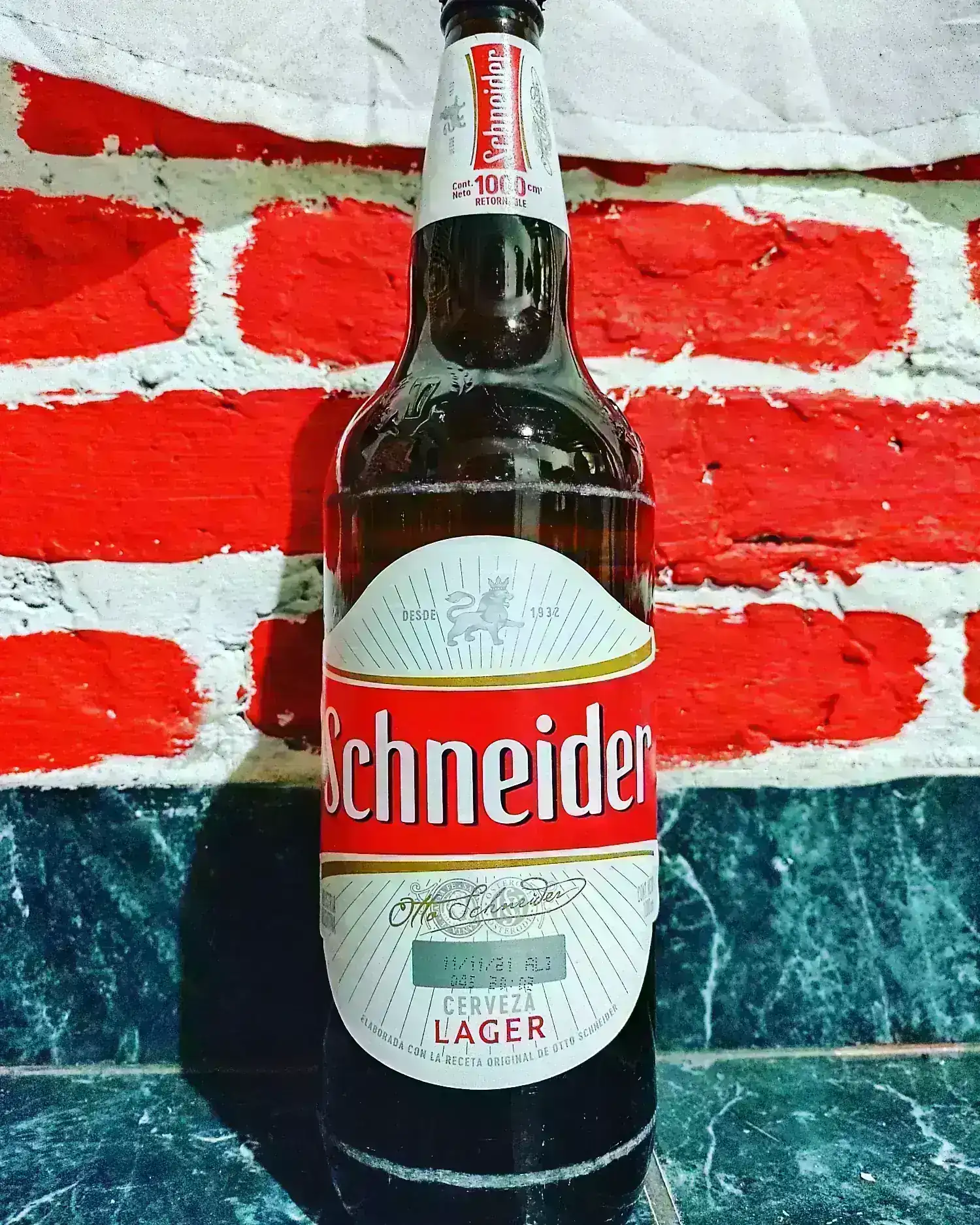 Schneider cerveza rubia x 1 lt. 