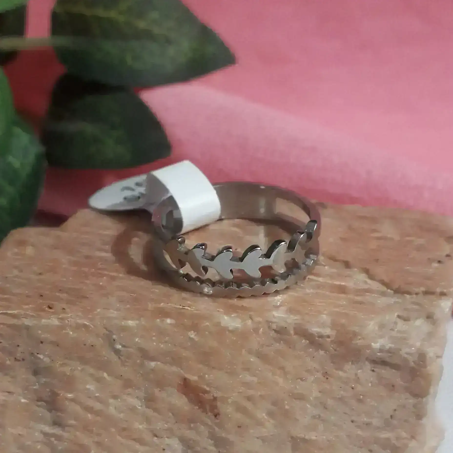 Anillos dobles c/ flechitas. Talle 16 2