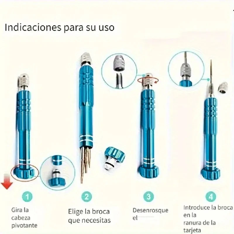 Kit Destornillador precisión 5 en 1 4