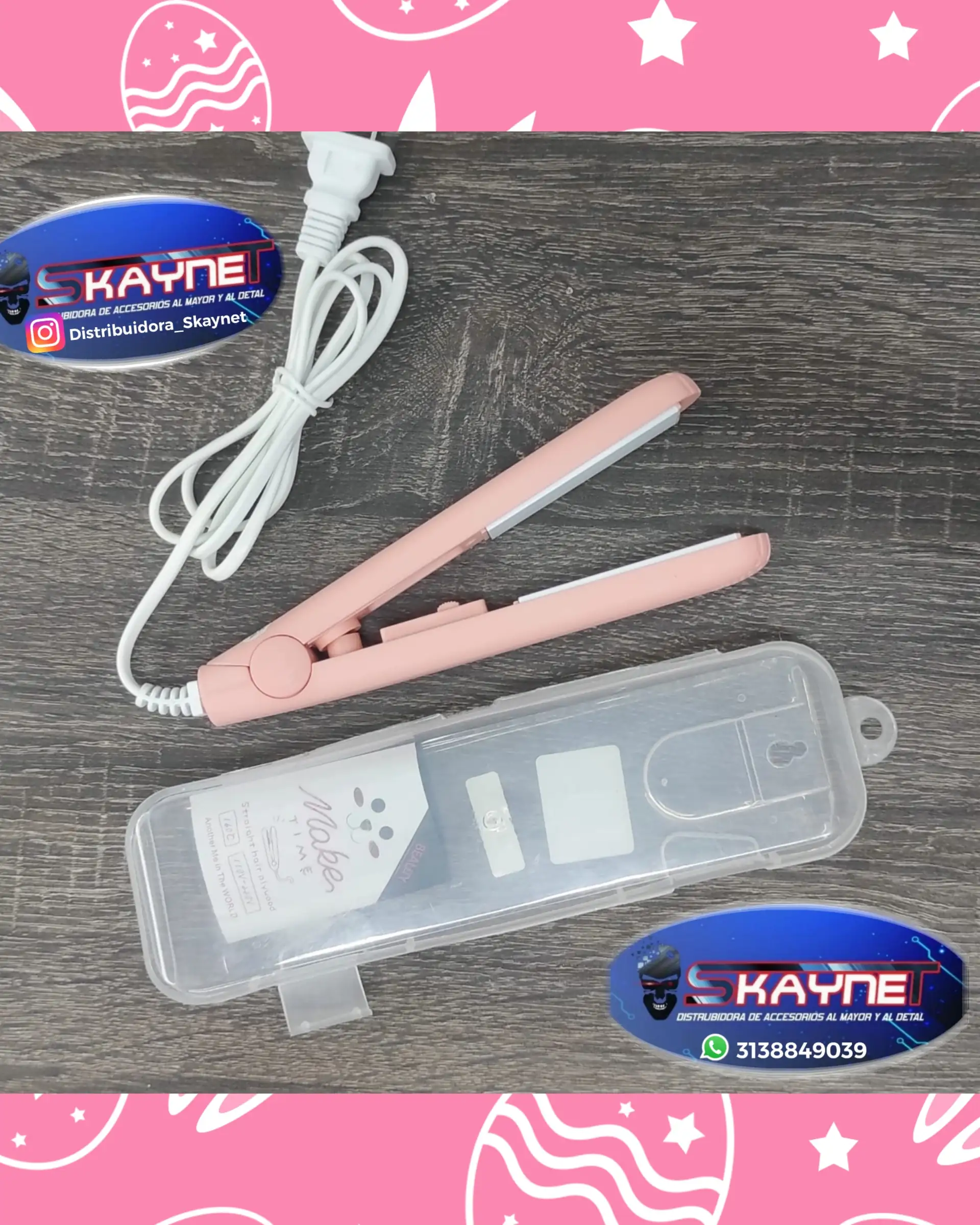 PLANCHA DE CABELLO MINI Portátil DE CERÁMICA VIAJERA 2