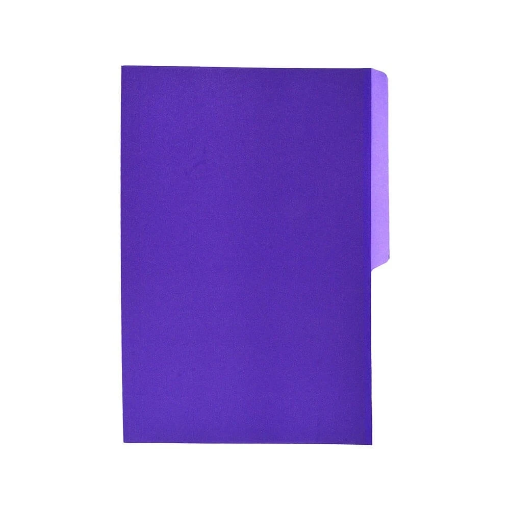 folder morado t/oficio neon