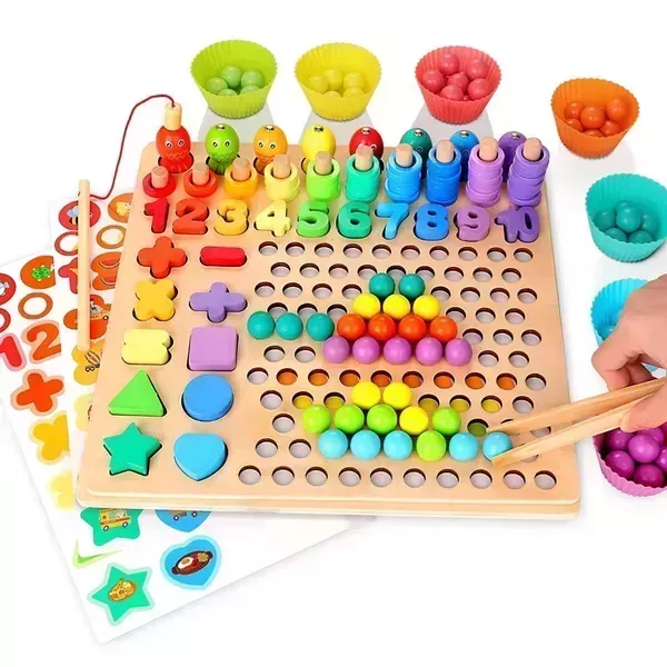 Juego logaritmico montessori 