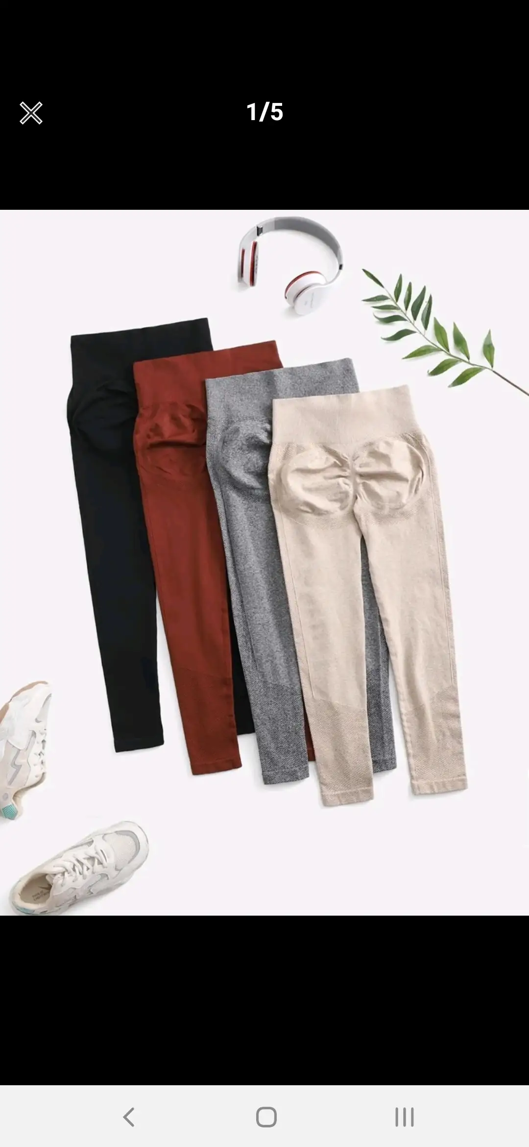 Leggins color entero moldeador  2