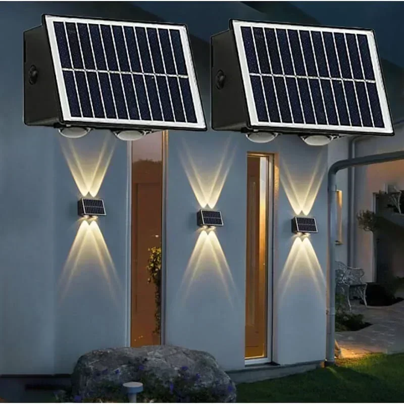 APLIQUE PARED SOLAR 1.3W NEGRO IP65 3