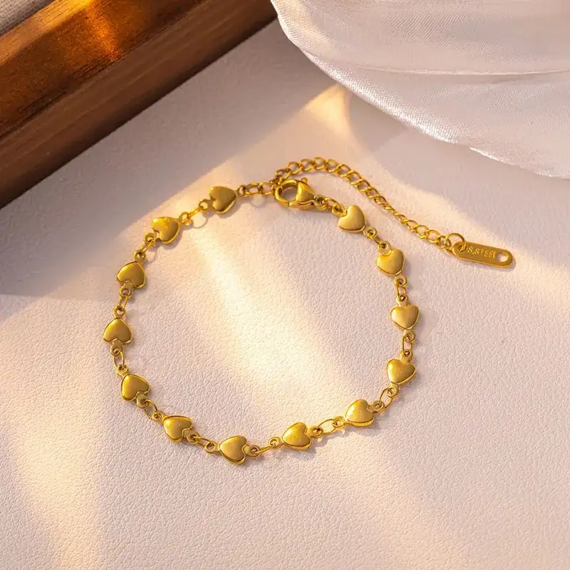 Pulsera corazones 