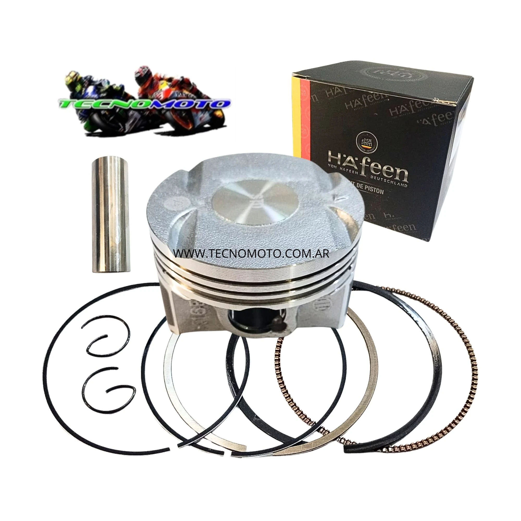 KIT PISTON BAJAJ 160 NS (58MM) 0.25-49139