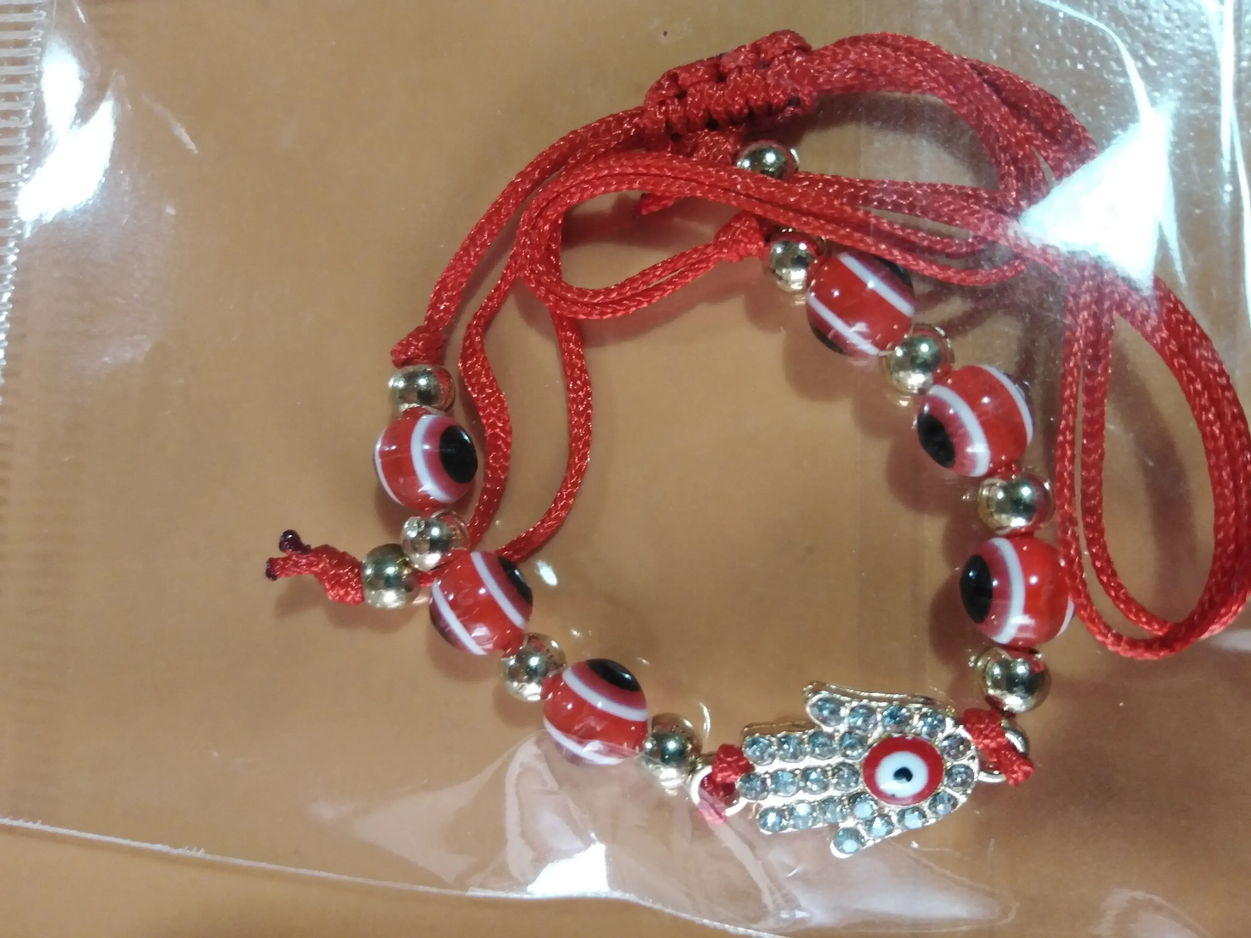 Pulcera ojo turco rojo 