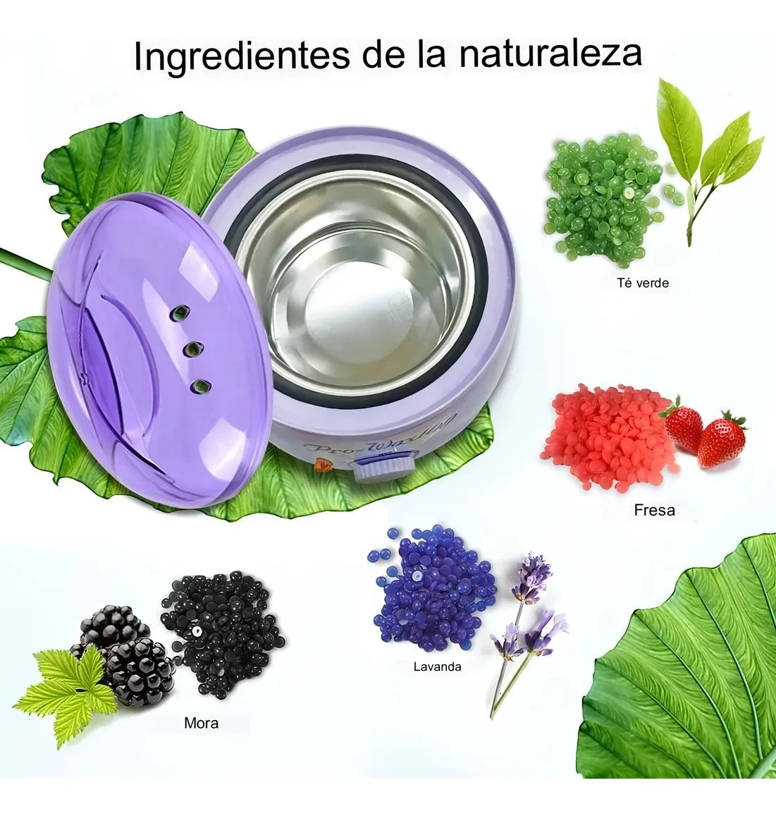 Olla Calentadora De Cera Depilatoria 500g 4