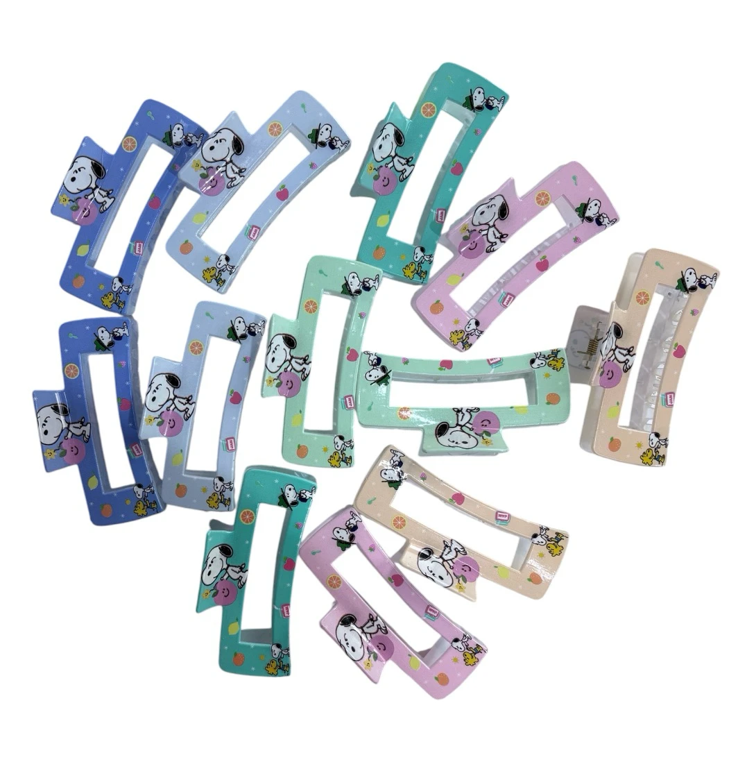Docena de pinzs rectangular snoopy