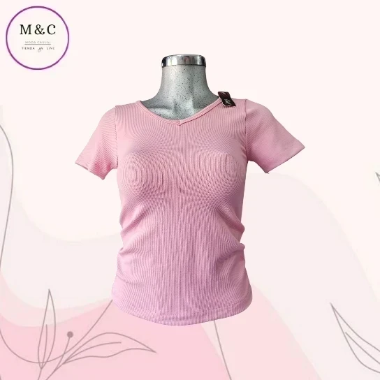 Blusa unitalla licra manga corta 3