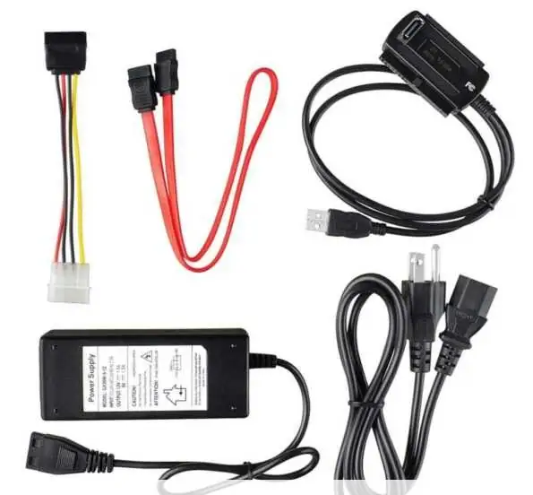 Convertidor USB 2.0 A Sata Ide Disco Duro 3.5 Y 2.5