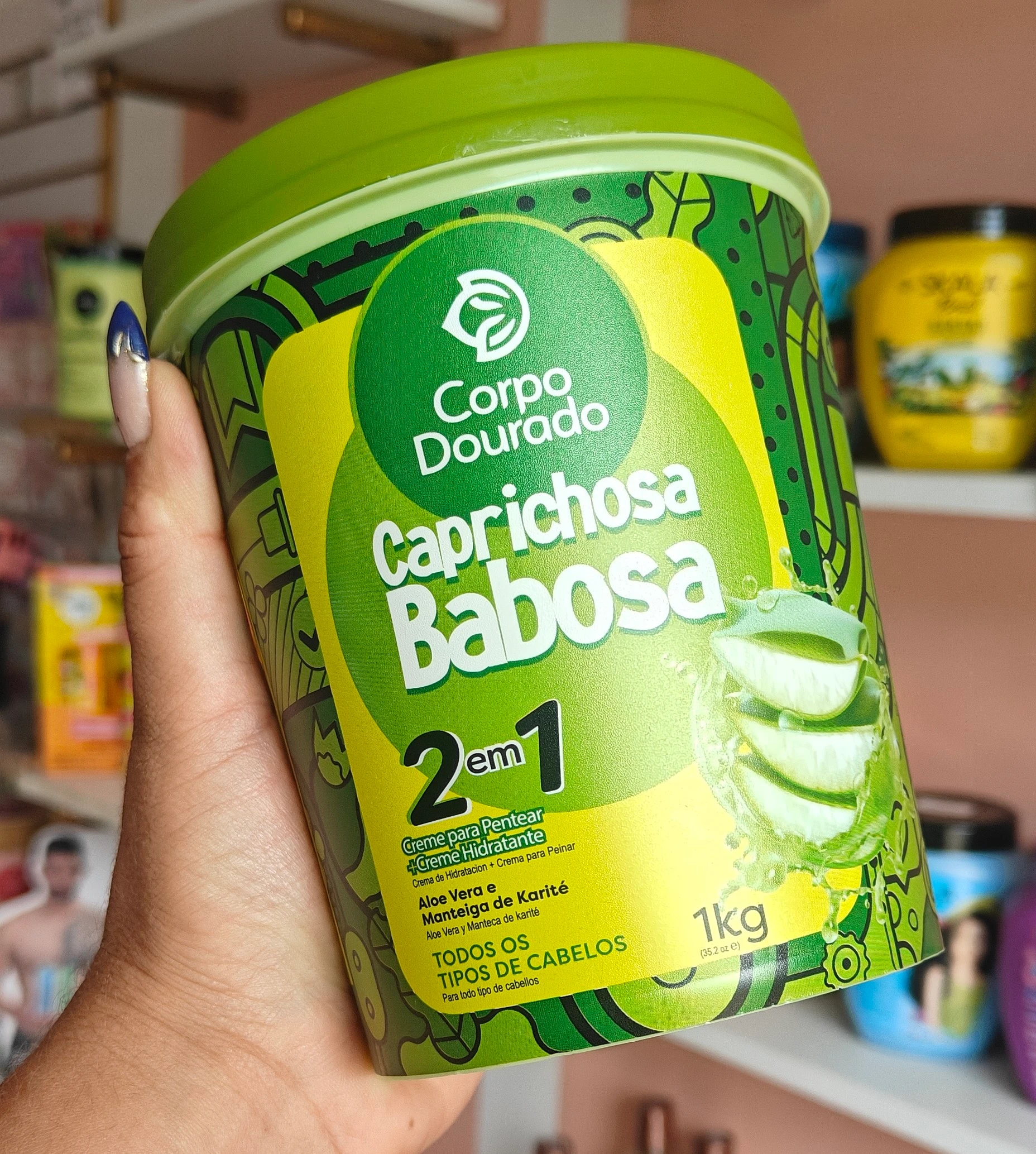 Crema 2 en 1 Caprichosa Babosa 