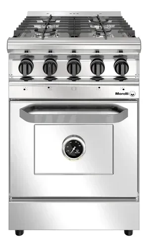 COCINA MORELLI CAPRI 55CM PUERTA ACERO  2