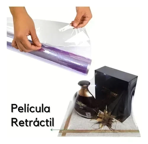 Pvc pelicula retractil para envoltura
