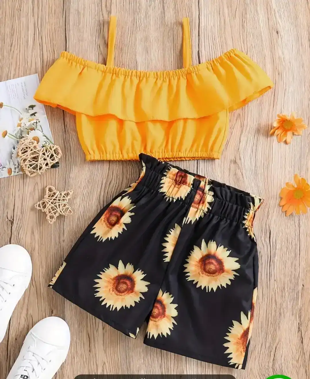 Conjunto girasol 🌻