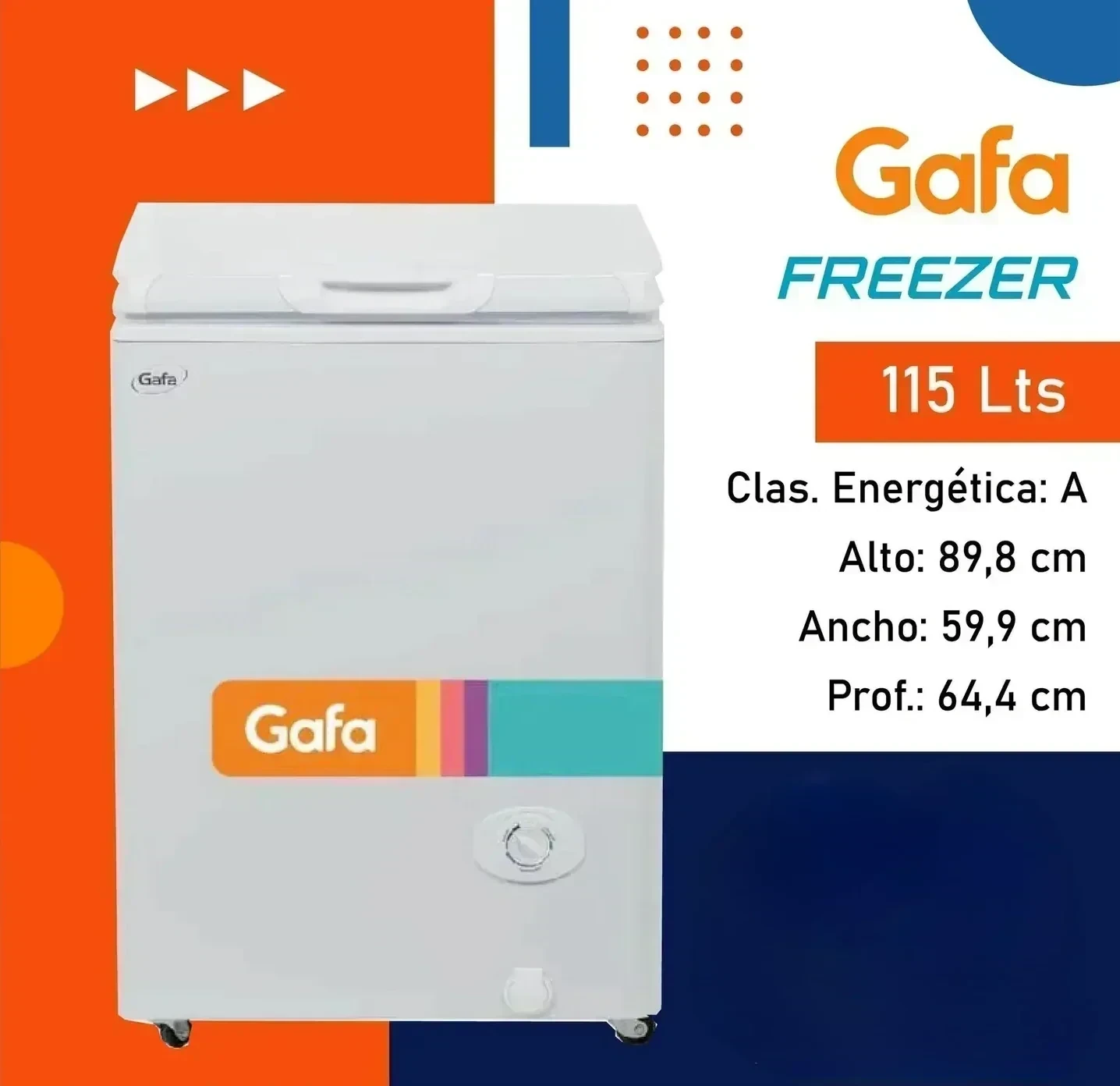FREEZER GAFA S INVERTER 117L