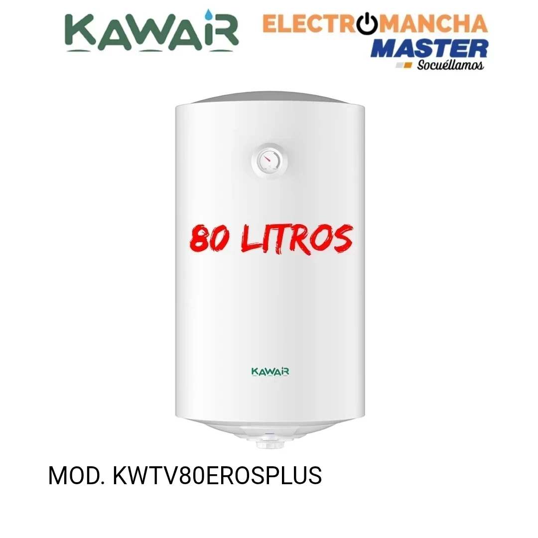TERMO ELECTRICO KAWAIR KWTV80EROSPLUS 80 LITROS 
