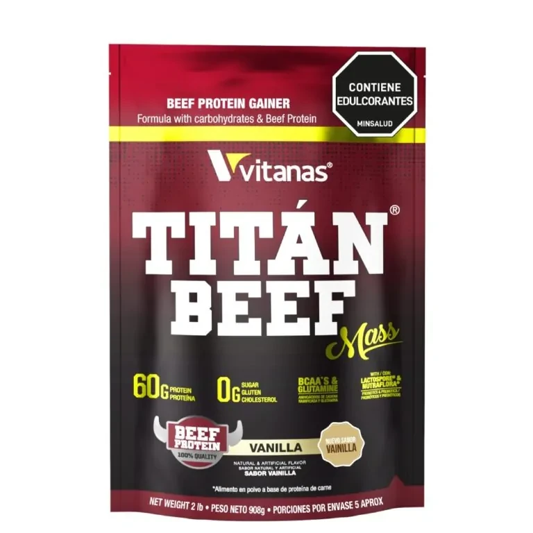 TITAN BEEF 2 LB VAINILLA