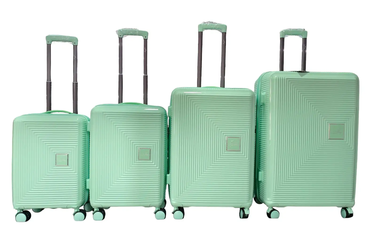 Set de 4 Piezas color Verde Agua