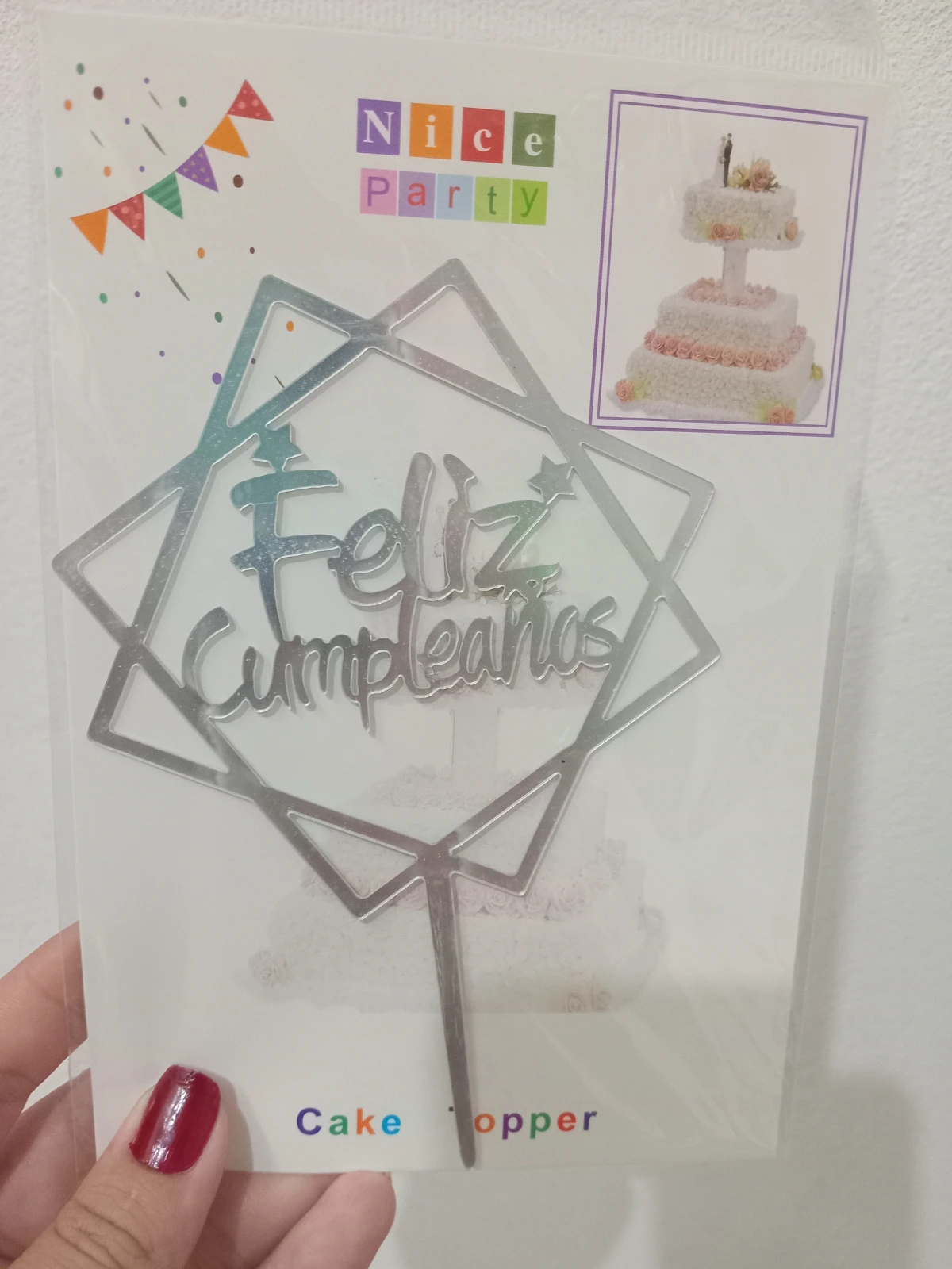 Toper feliz cumpleaños 2