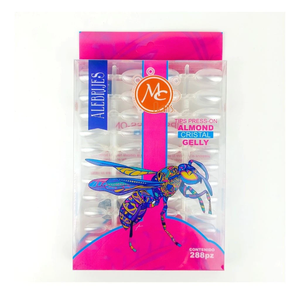 TIPS PRESS ON ALMOND MC NAILS