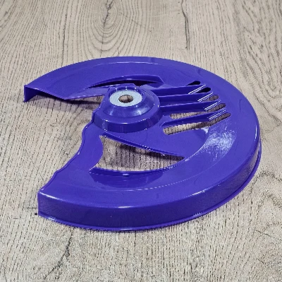 NKD 125 AZUL protector de disco 27,5 cm plastico GL