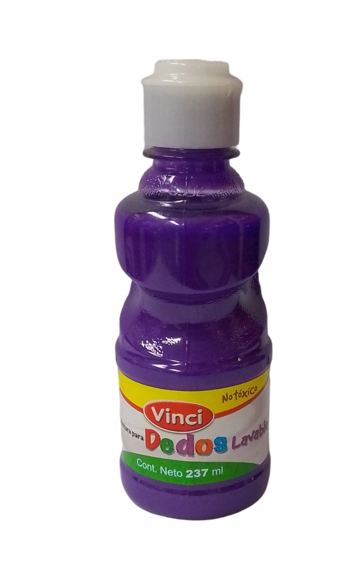 Pintura  dedos  237 ml vinci morado 