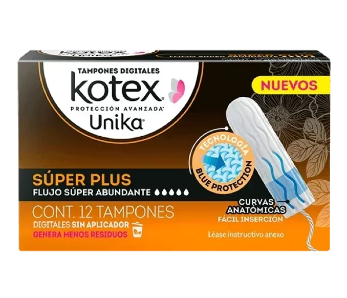 Tampones kotex f. Super abundante