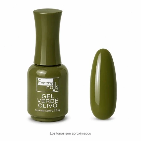 GEL VERDE OLIVO FANTASY NAILS