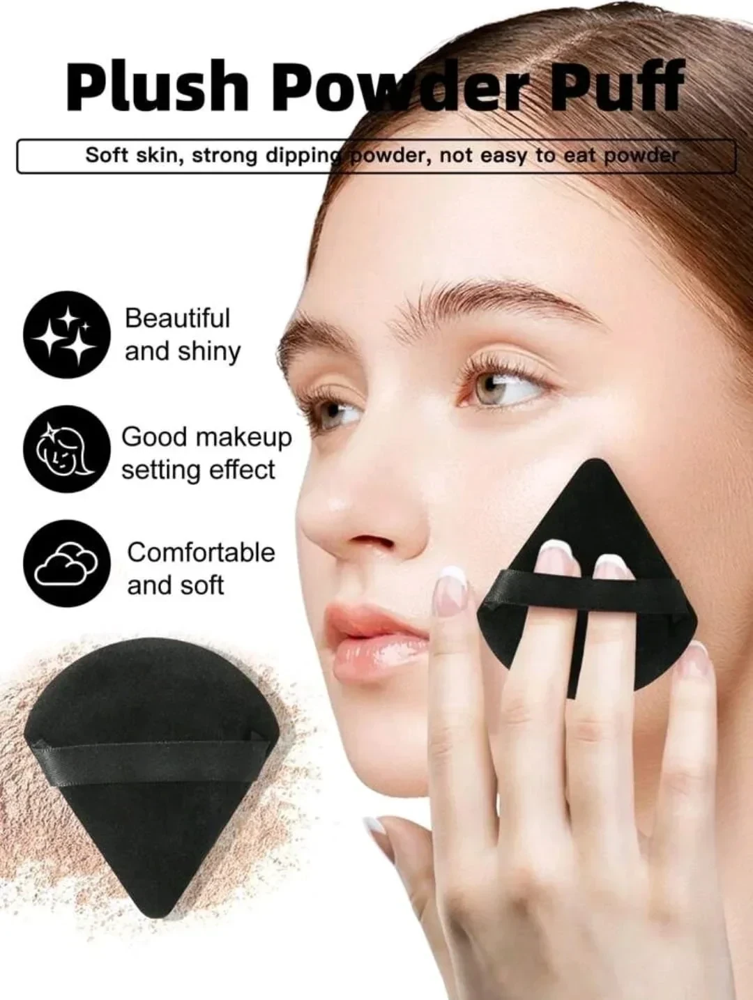Set de brochas y esponjas de maquillaje más organizador  6