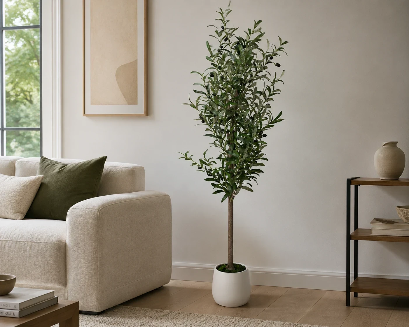 Planta De Olivo 150cm Artificial con Frutos 4