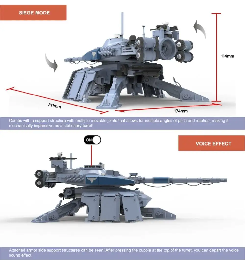 1/35 Border Model Grizzly Battle Tank Plastic Model Kit  2