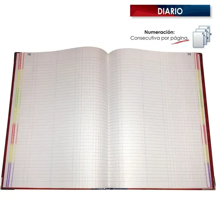 Libro florete con 96 hojas  4