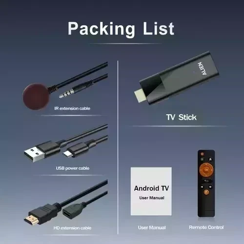 TV STICK ALIEN 4K (TV BOX)