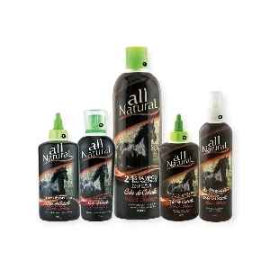 PAQUETE COLA DE CABALLO BLACK INTENSE 5 EN 1